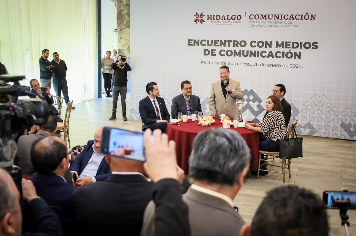Reconoce Julio Menchaca Salazar el trabajo de periodistas