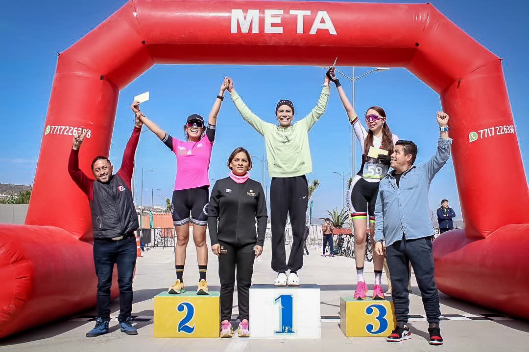 Atletas destacaron durante el 8.° Duatlón Sprint, en el DESCTI