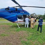 Trasladan vía aérea a menor que sufrió quemaduras con agua caliente, en Huejutla