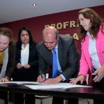 Firman convenio de colaboración SEPH, INE e IEEH