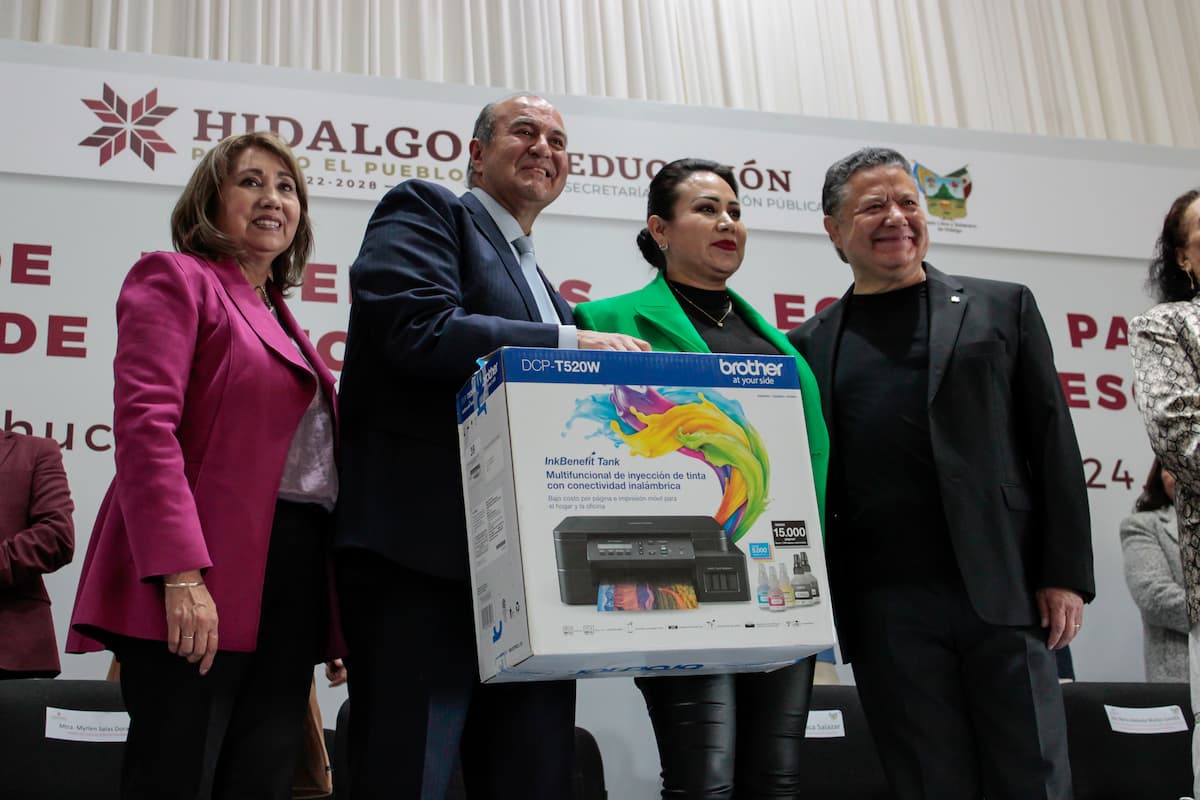Destina gobierno de Hidalgo más de 26 mdp para equipar supervisiones y jefaturas escolares