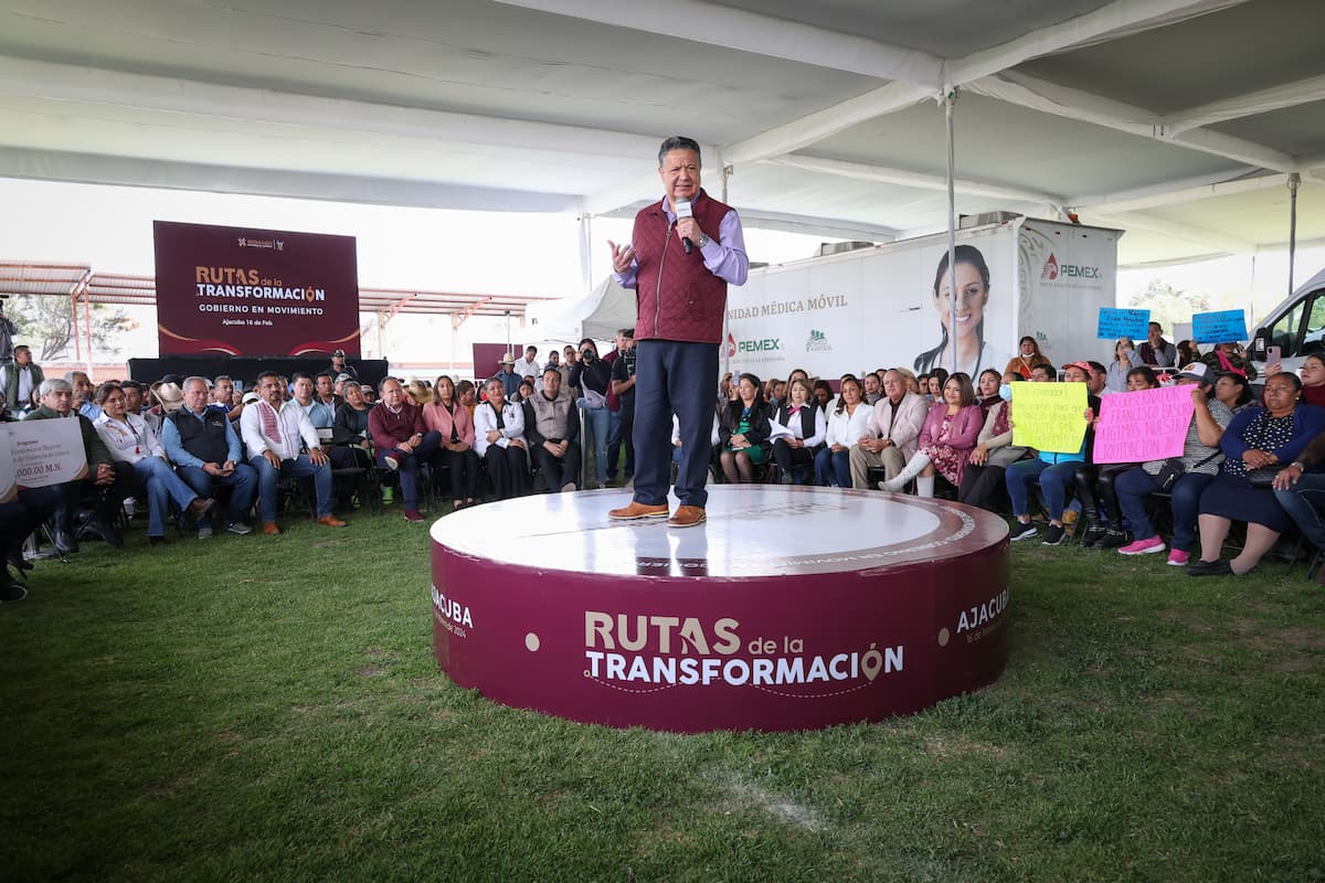Reanudará Julio Menchaca las Rutas de la Transformación