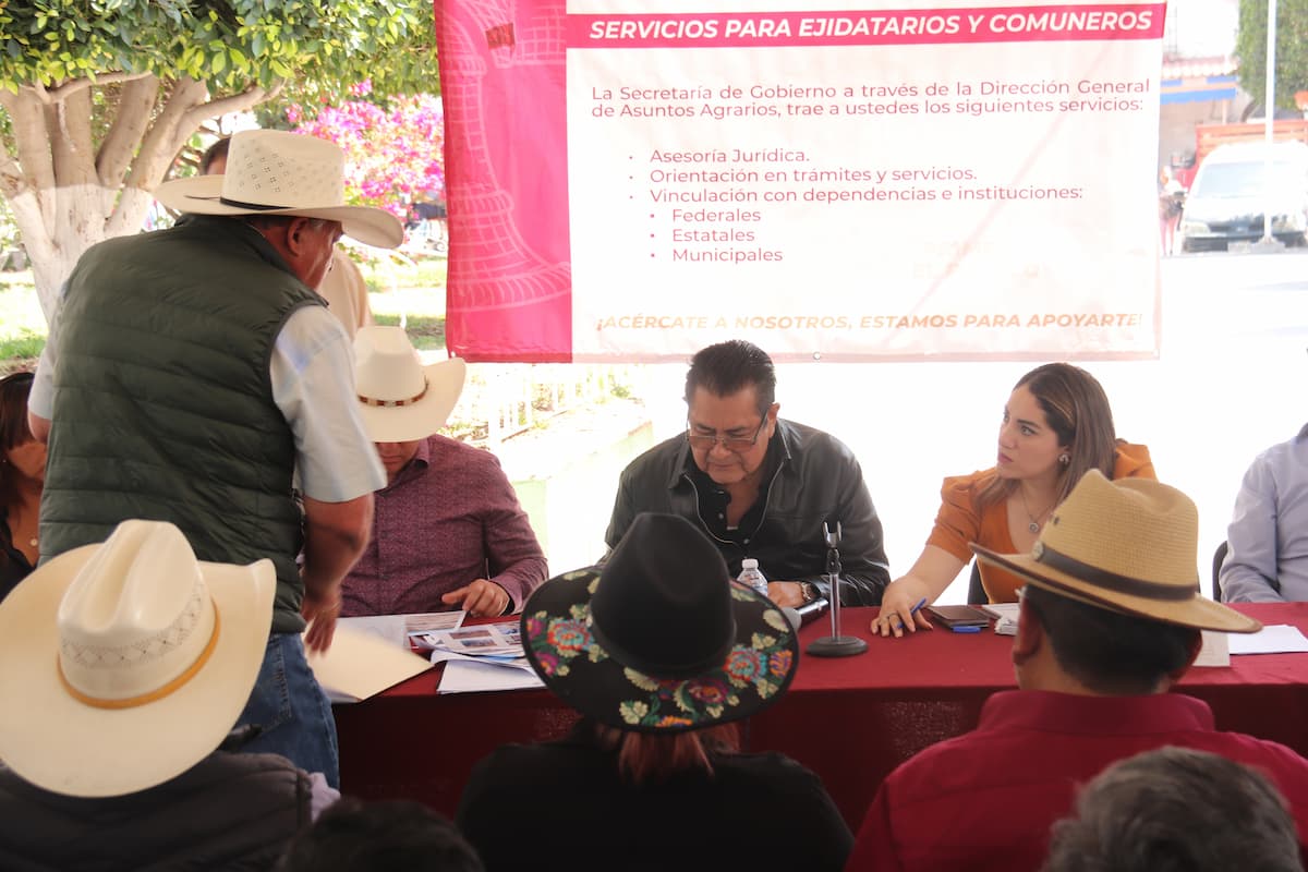 Mesa Agraria llega a la región de Tlaxcoapan