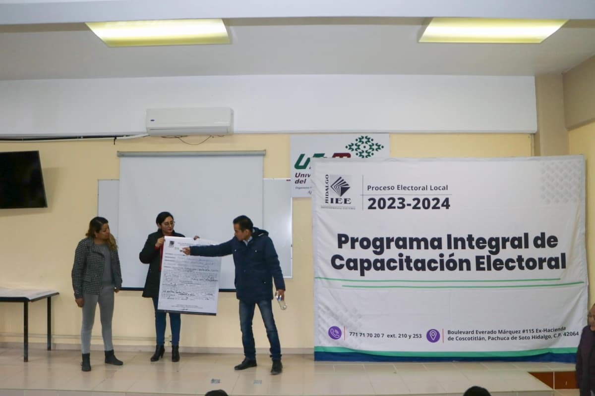 IEEH da inicio a 2° Curso de Capacitación a Consejos Distritales para las Elecciones Hidalgo 2024