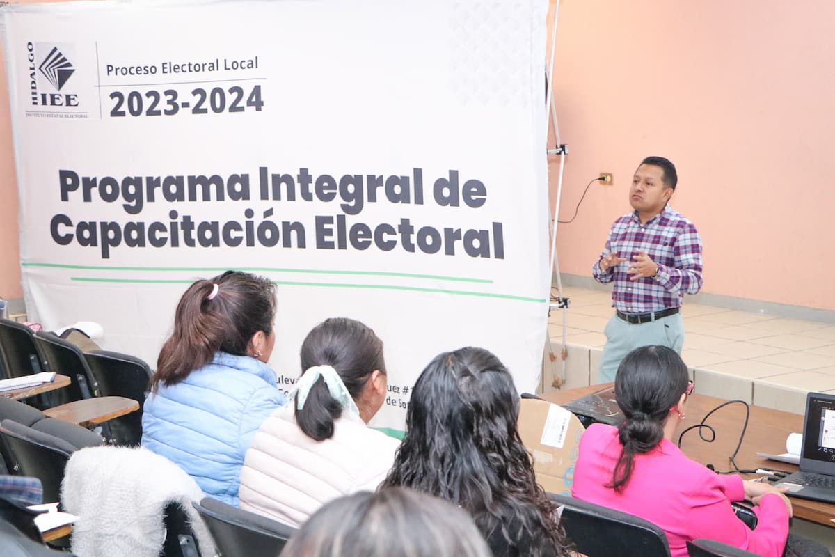 IEEH concluye 2° Capacitación a Consejos Distritales para Elecciones Hidalgo 2024