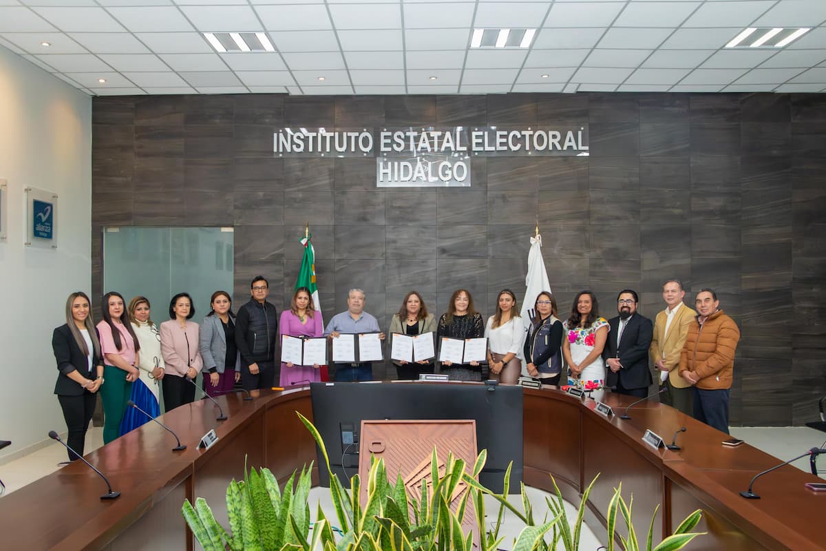 IEEH y UNAM firman convenio para auditar el PREP Hidalgo 2024