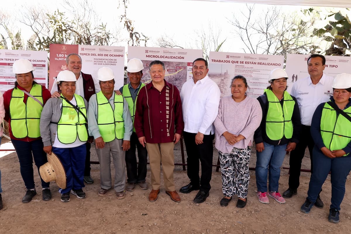 Destina gobierno de Hidalgo más de 109 mdp para mejorar infraestructura en Tepeji