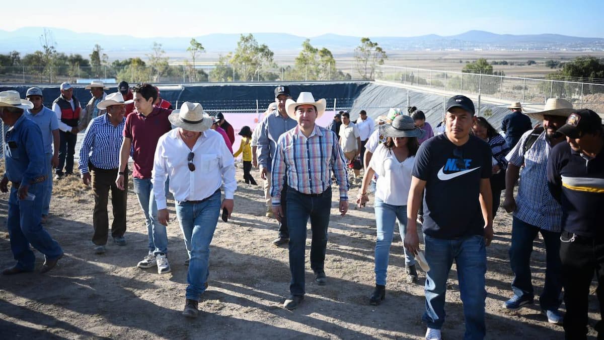 Emprende Saderh acciones para recolectar agua en zonas agrícolas 