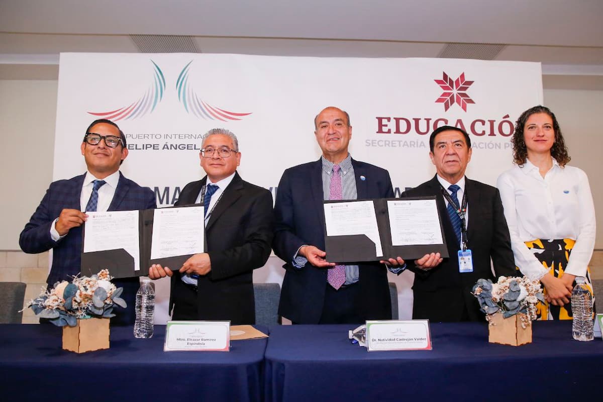 Estudiantes hidalguenses podrán cursar programas de servicio social y residencias profesionales en el AIFA