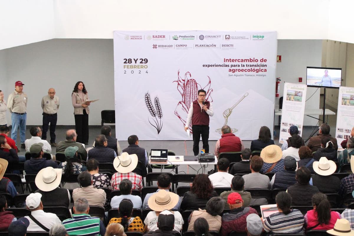 DESCTI impulsa producción sostenible del campo hidalguense