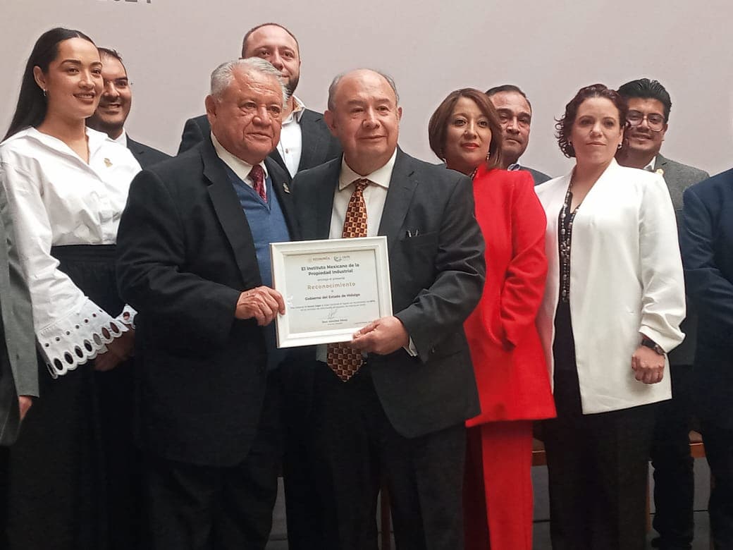 Ubica IMPI a Hidalgo en lugar 3 por registros de marca