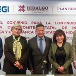 Signan INEGI y gobierno de Hidalgo convenio de colaboración