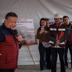 Supervisa Menchaca Salazar construcción de infraestructura en Zapotlán, Tolcayuca y Villa de Tezontepec