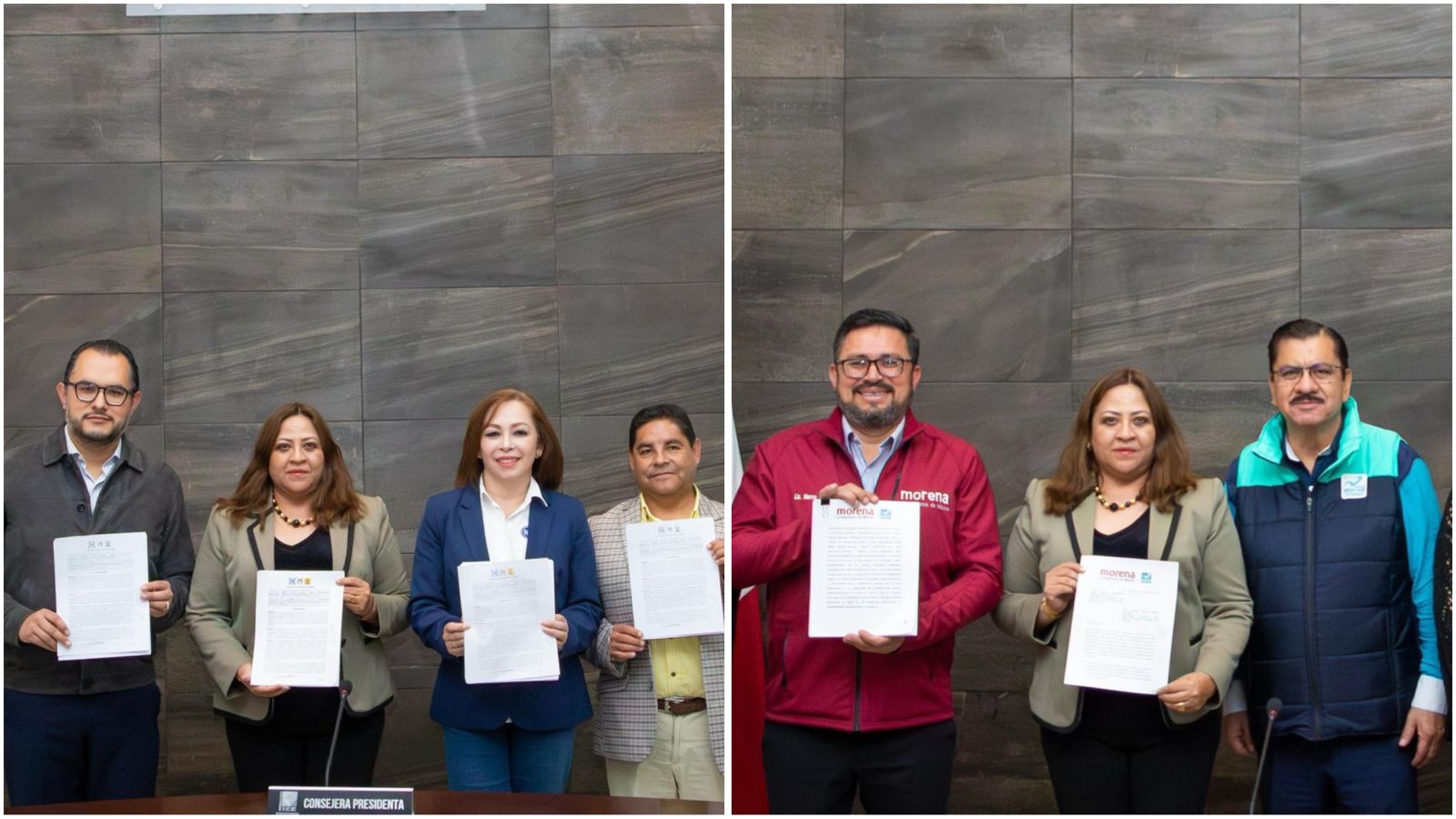 Conoce las candidaturas comunes registradas para elección de diputados locales en Hidalgo