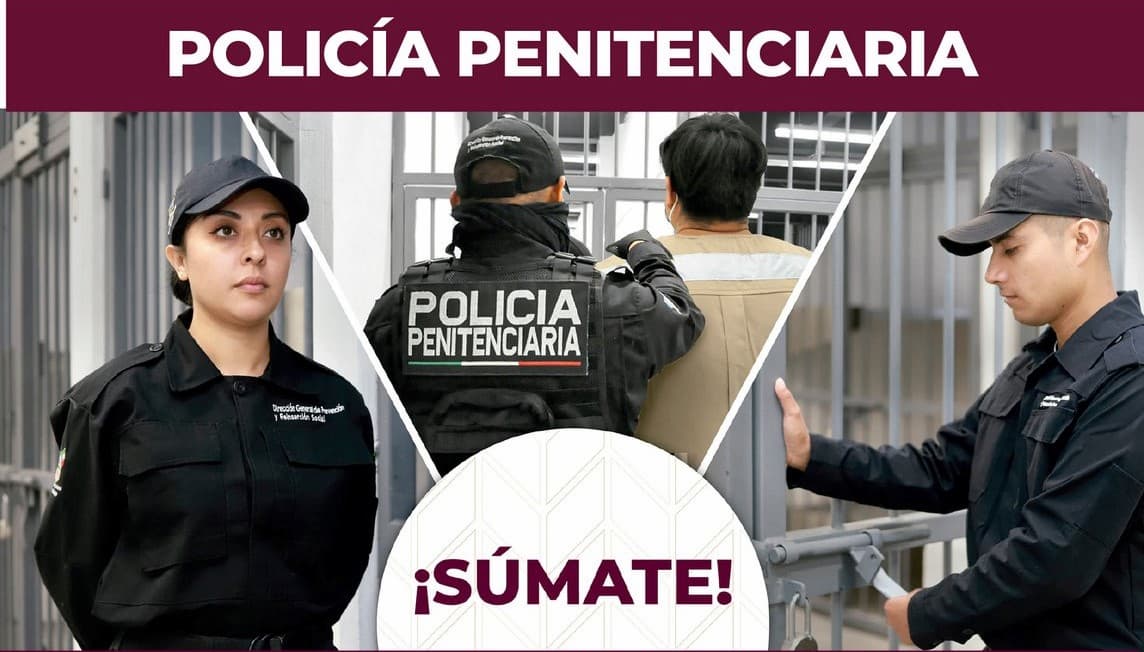 Convocan a formar parte de la Policía Penitenciaria en Hidalgo