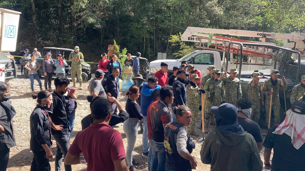 Combaten incendios forestales; en Juárez Hidalgo y Nicolás Flores, los más relevantes