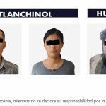 Detienen a tres personas por su posible relación en delitos, en Hidalgo