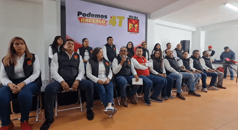 Presenta PT a candidatos para senadores y diputados federales