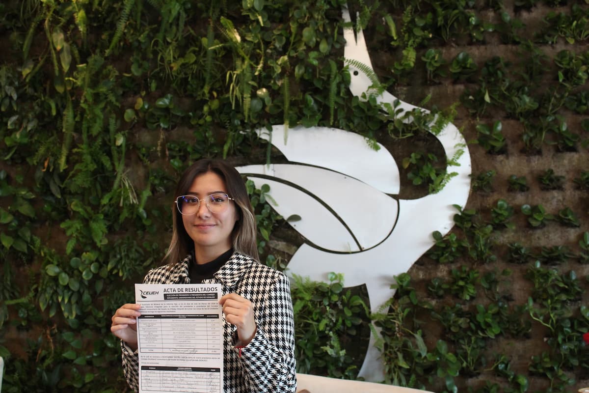 Montserrat Patiño, electa como primera mujer para presidir Consejo Estudiantil de UAEH