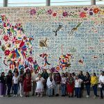 Comenzó la exhibición del tenango más grande del mundo, en Pachuca