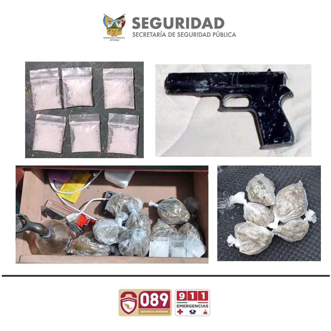 Detienen a una persona por presunto narcomenudeo en San Bartolo, Pachuca