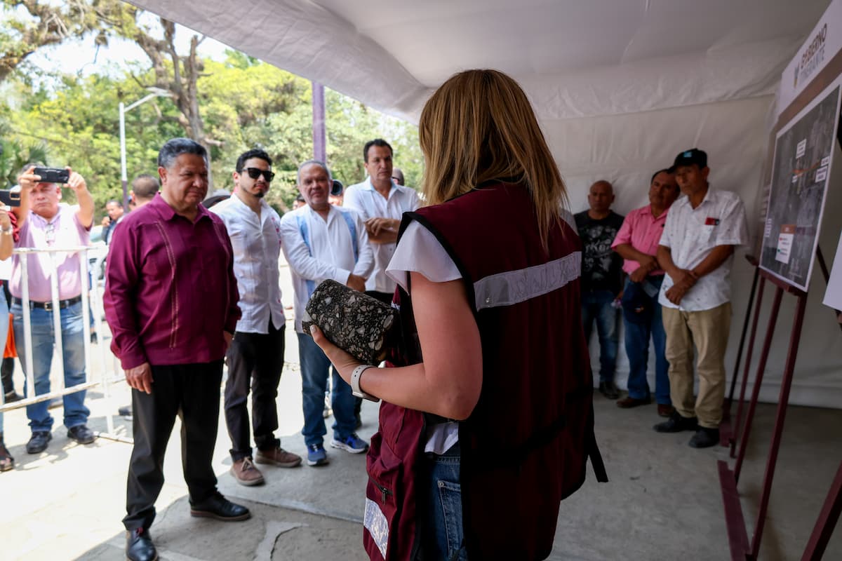 Autoridades estatales vigilan construcción de infraestructura educativa