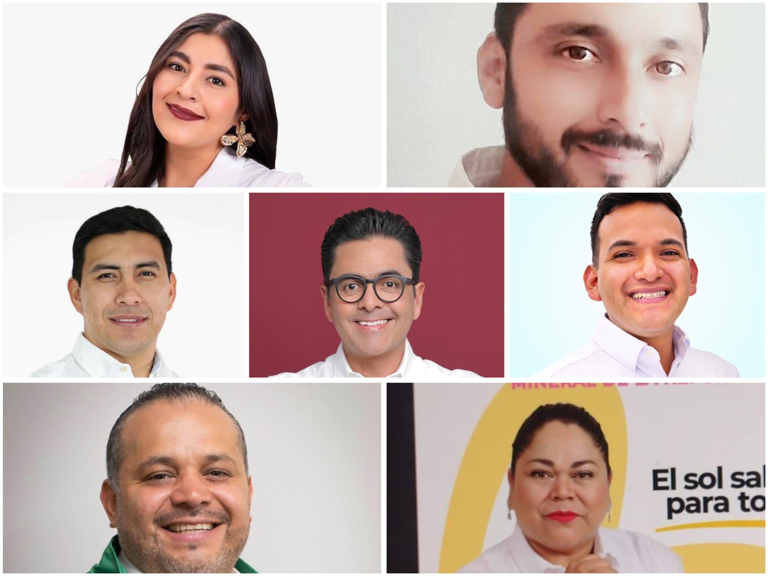 ¿Quiénes son los candidatos a la alcaldía de Mineral de la Reforma?