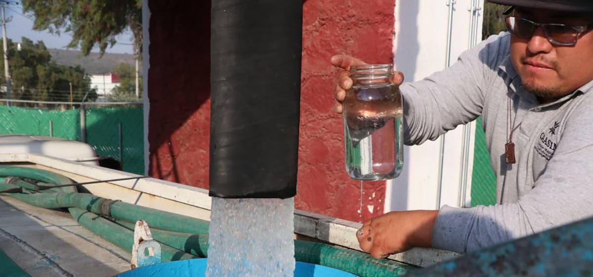 Realizan revisión de pozos para garantizar agua de calidad en Hidalgo