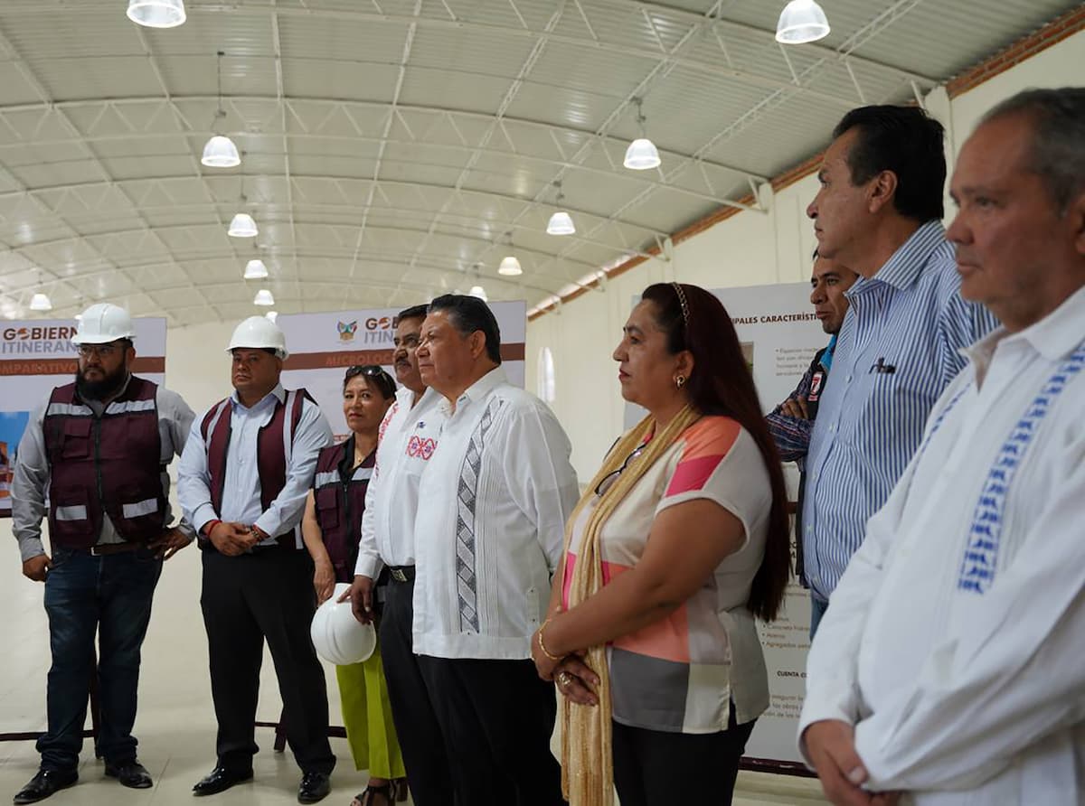 Gobierno Itinerante visita Tlaxcoapan para revisar infraestructura educativa