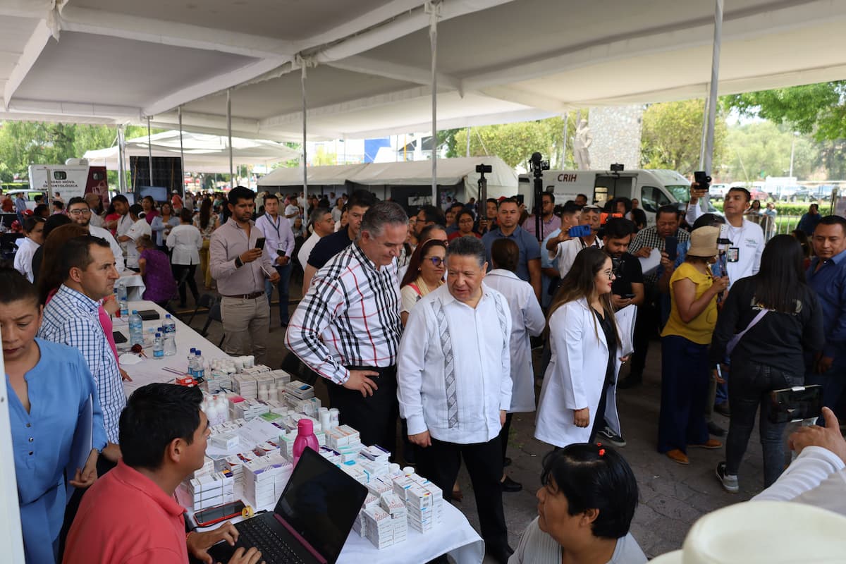 Supervisan obras en Centro de Salud de Tula