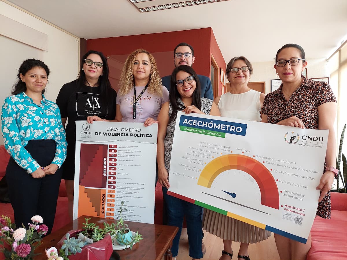 Realizan Campaña de Prevención y Visibilización de Violencia Política