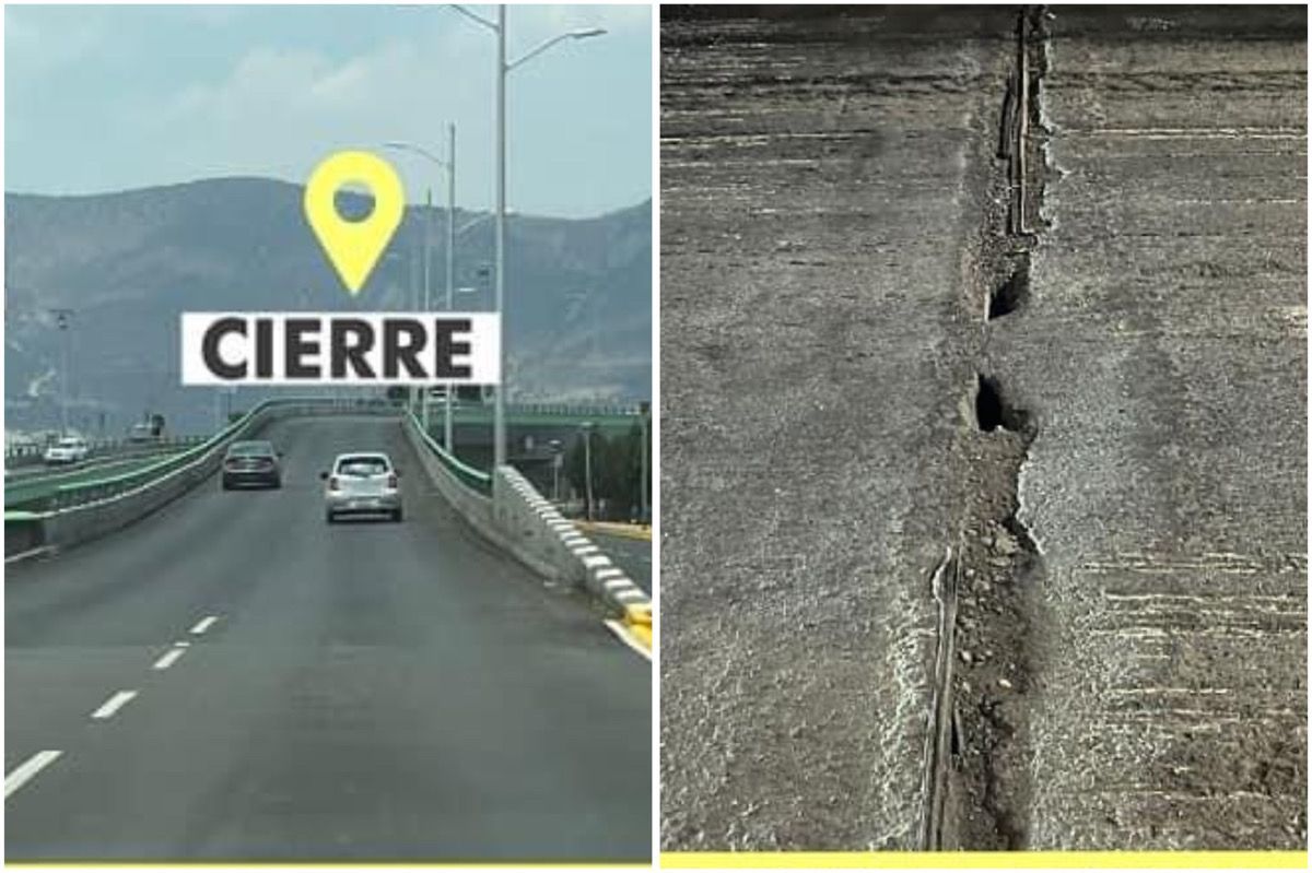 Cierran puente de Pachuca por trabajos de reconstrucción