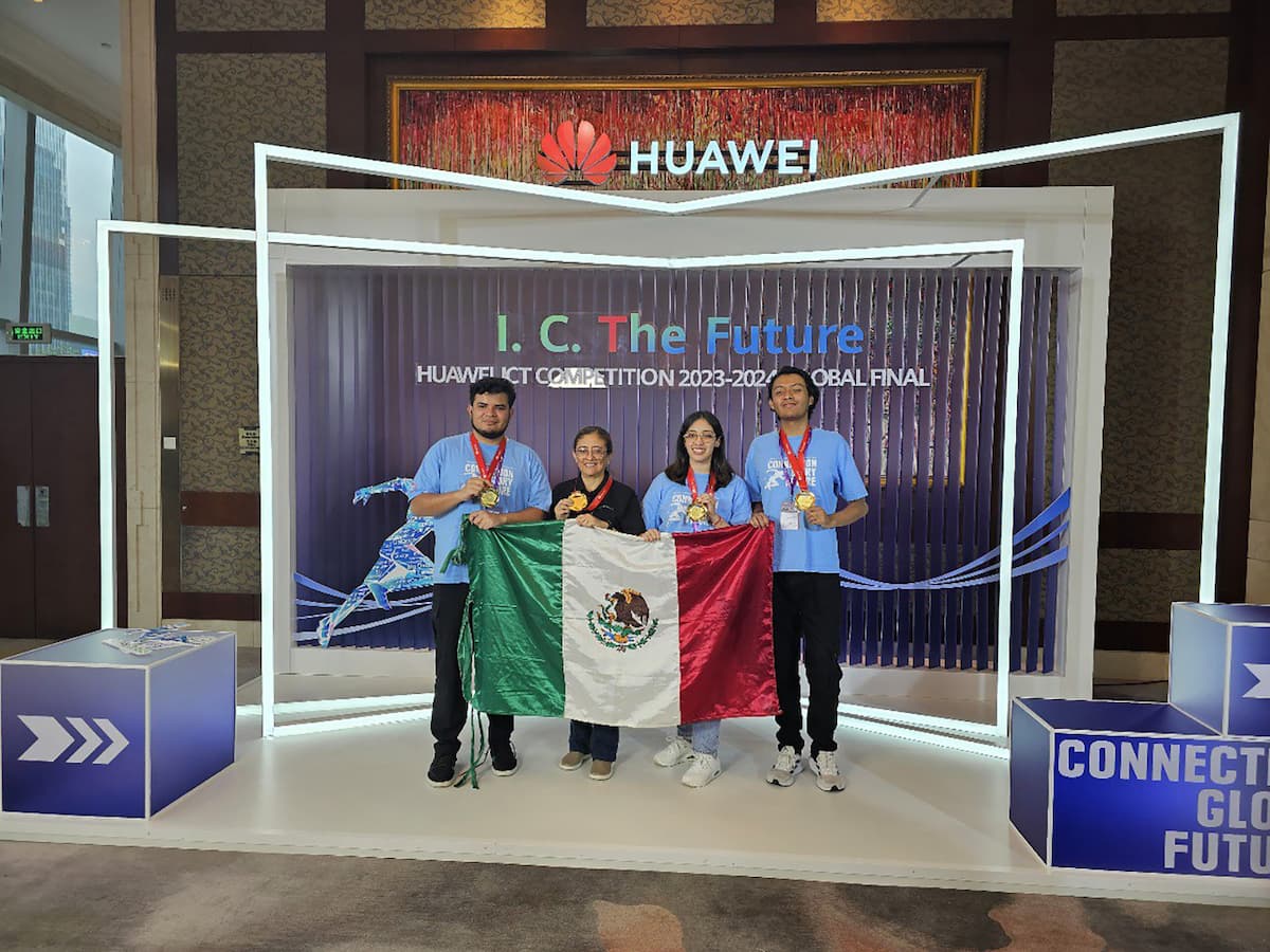 Estudiantes de UPMH ganaron tercer lugar en competencia mundial de Huawei