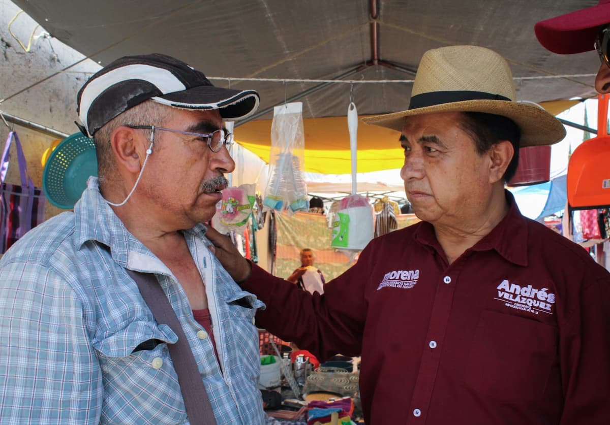 Andrés Velázquez: "nuestro movimiento es pacífico y democrático"