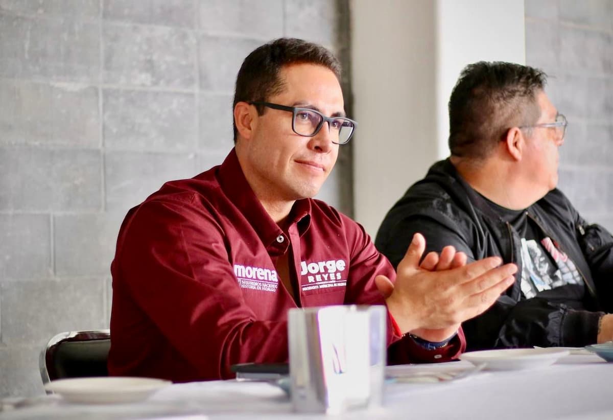 Condena Morena “guerra sucia” contra Jorge Reyes en Pachuca