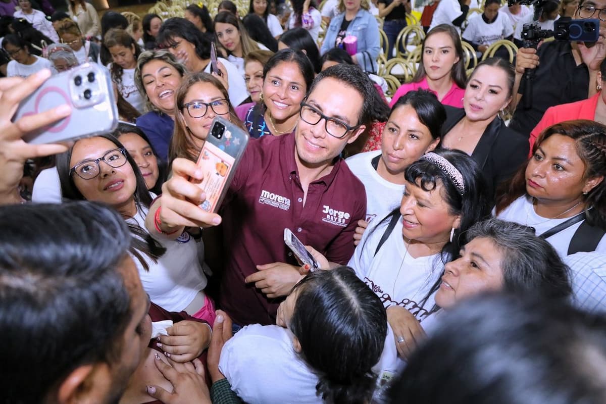 Junto a las mujeres transformaremos Pachuca: Jorge Reyes