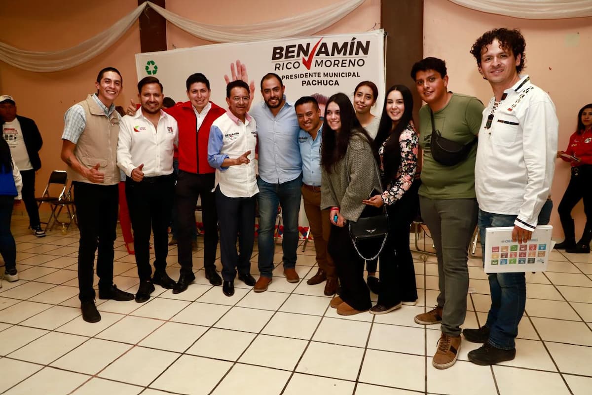 Benjamín Rico aliado de los jóvenes