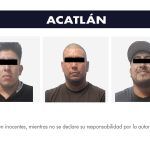 Detienen a 3 personas que portaban armas, en Acatlán