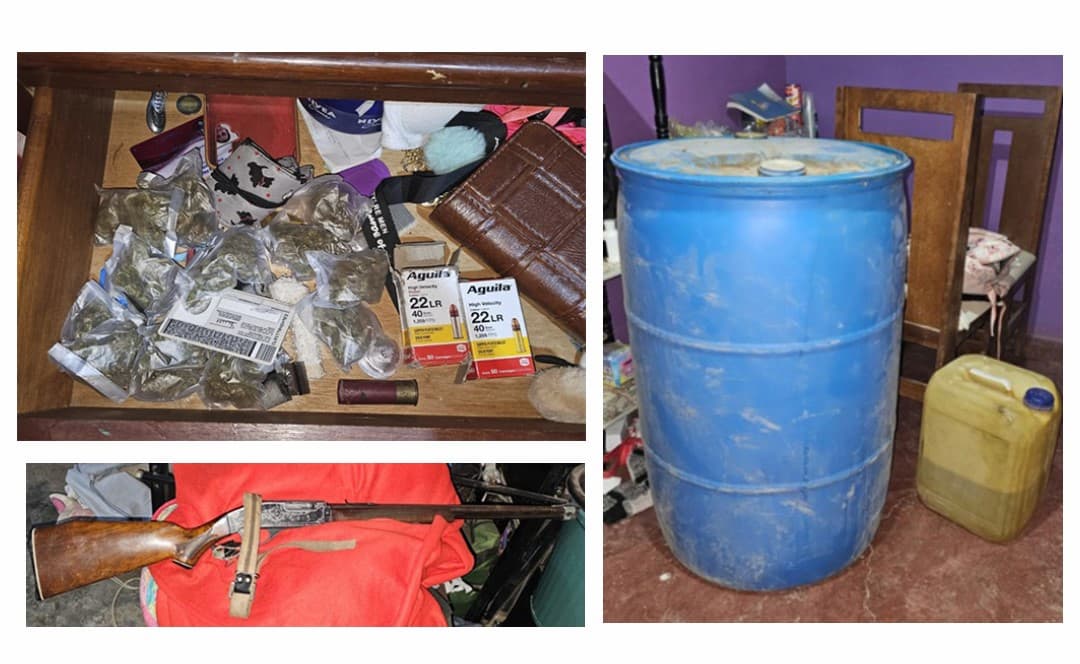 Logra SSPH decomiso de presunta droga en Epazoyucan