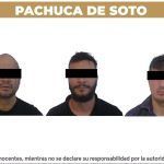 Detienen a tres venezolanos tras robo de reloj en Centro de Pachuca