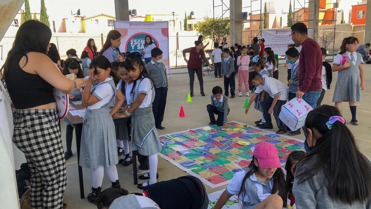 IHE realizó Jornada de Educación para la Salud en Primaria Elisa Acuña Rossetti de Pachuca