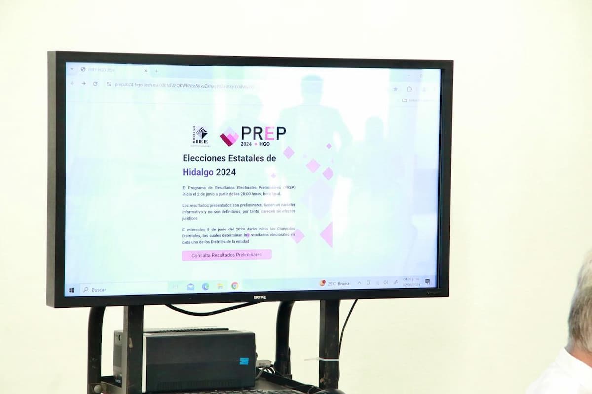 IEEH certifica inicio de operaciones del PREP Hidalgo 2024
