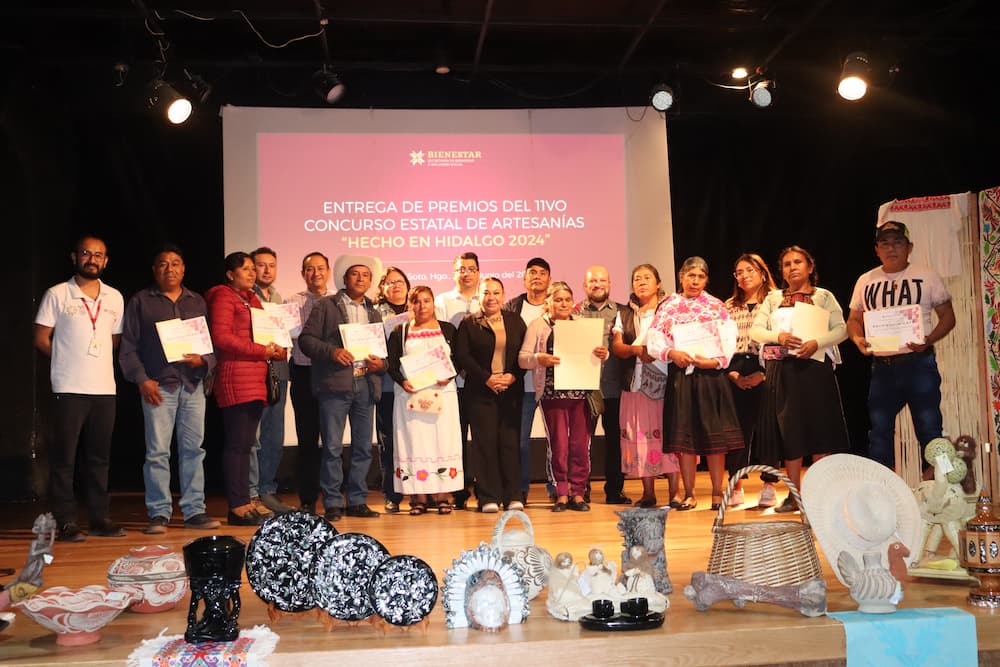 Sebiso entregó Premios “Hecho en Hidalgo 2024”