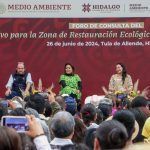 Realizan foro participativo previo a la declaración de Zona de Restauración Ecológica en Tula