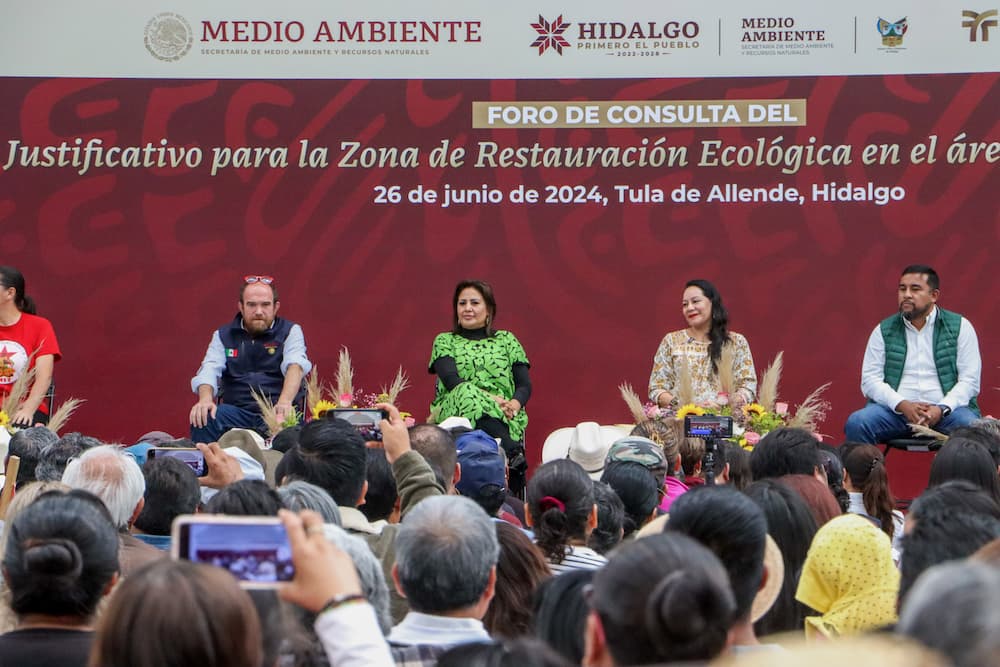 Realizan foro participativo previo a la declaración de Zona de Restauración Ecológica en Tula