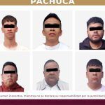 Detienen a seis personas por robo y asalto, en Pachuca