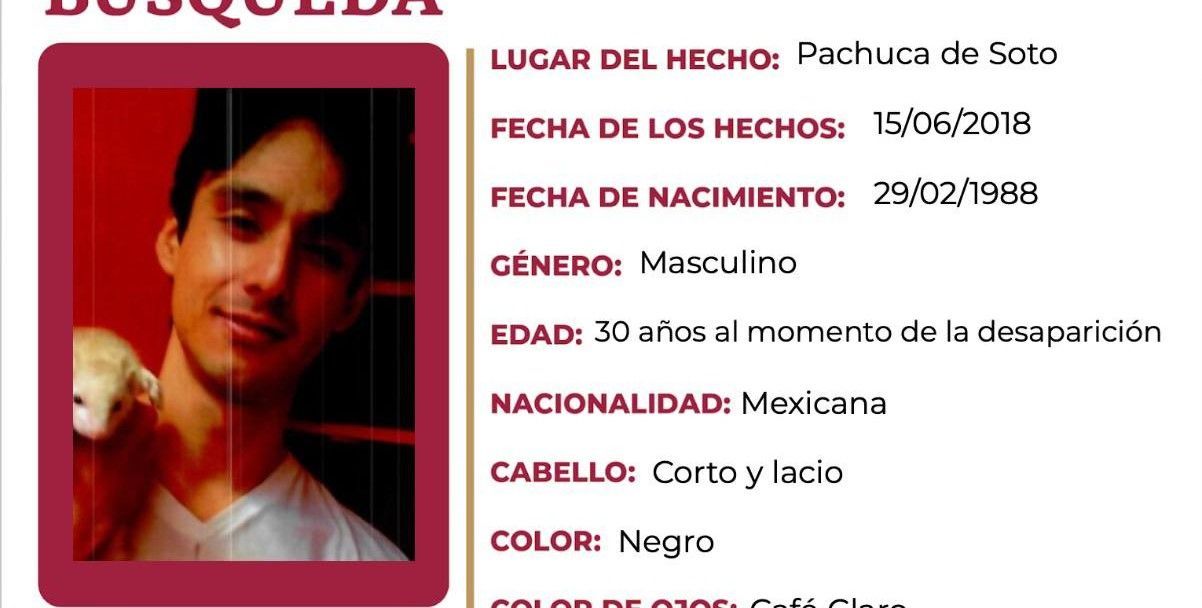 A casi 6 años de su desaparición, continúa búsqueda de hombre en Pachuca