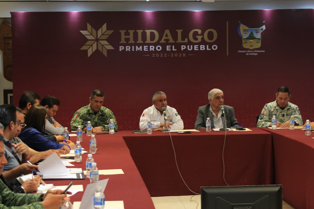 Monitorean trabajos ante las lluvias en Hidalgo