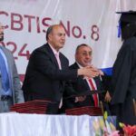 Natividad Castrejón presidió ceremonia de graduación de estudiantes del CBTIS 8