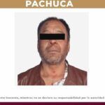 Asegura Policía Violeta a sujeto por presunta violencia familiar, en Pachuca